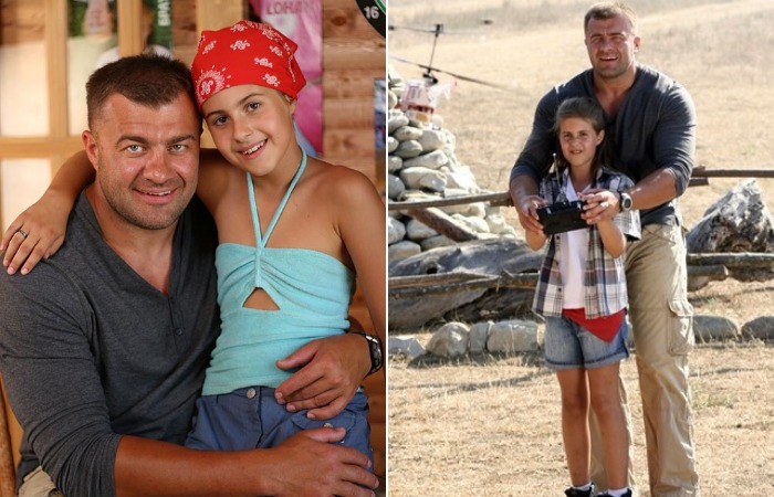 Михаил Пореченков с Варварой. Михаил Пореченков с Варварой.