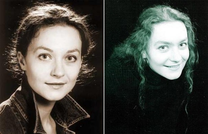 Анна Дюкова в молодости.