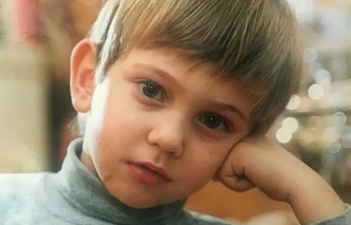 Юрий Киселев в детстве.