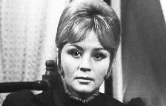 Татьяна Егорова в молодости.