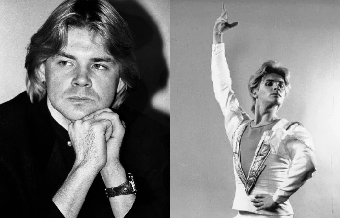 Андрис Лиепа в молодости.