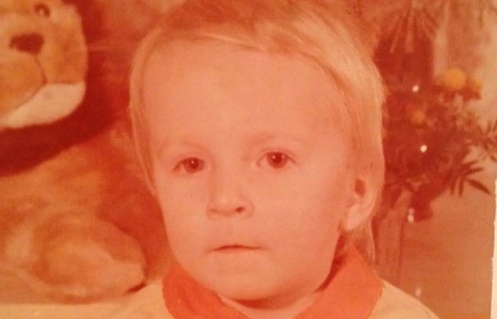 Дмитрий Шаракоис в детстве.