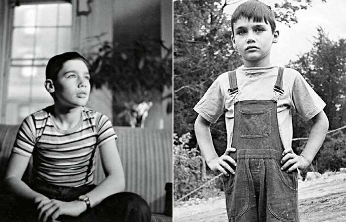 Владимир Познер в детстве.