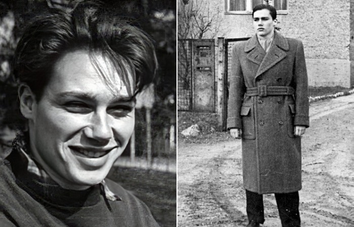 Владимир Познер в молодости.