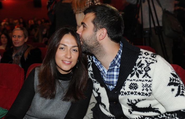 Наталья Кикнадзе и Иван Ургант.