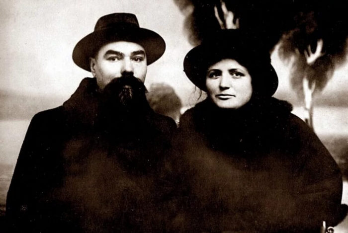 Валерий Брюсов с супругой Иоанной Рунт. Фото: https://24smi.org