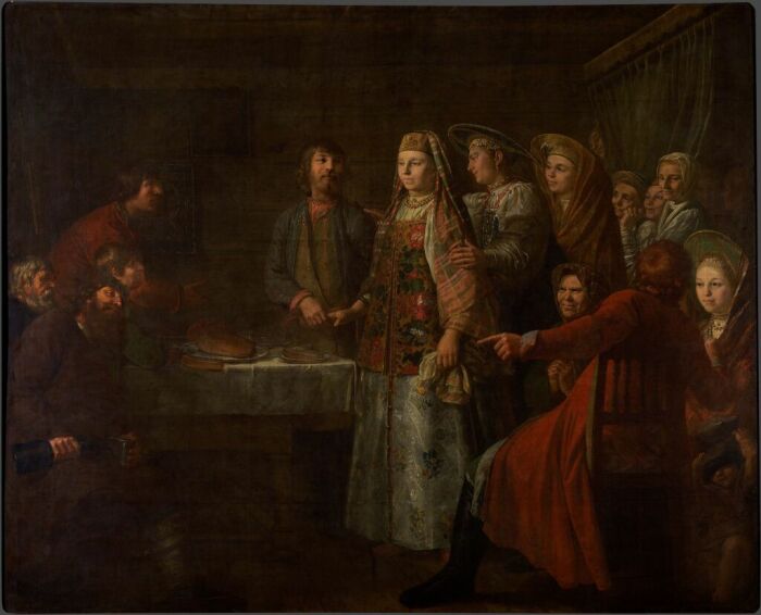 Внешность невесты на Руси играла огромную роль и решала ее судьбу в дальнейшем./Фото:my.tretyakov.ru Внешность невесты на Руси играла огромную роль и решала ее судьбу в дальнейшем./Фото:my.tretyakov.ru