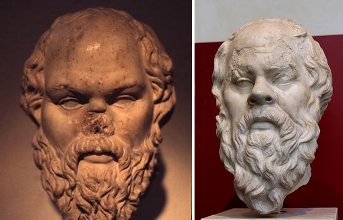 Какие любопытные истории о великом философе Сократе рассказывают знаменитые  произведения искусства