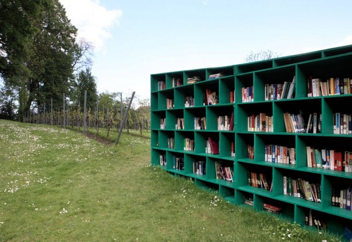 Виноградник-библиотека Bookyard