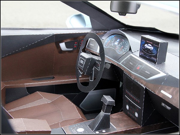 Бумажный Audi A7 от Тараса Лесько (Taras Lesko)