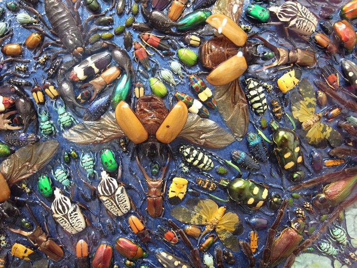 Capaneus — картина из насекомых от Дэмьена Херста