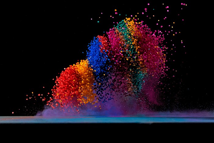 Dancing Colors — необычные эксперименты Фабиана Оэфнера (Fabian Oefner)