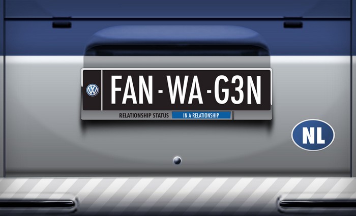Fanwagen – Volkswagen с функциями Facebook