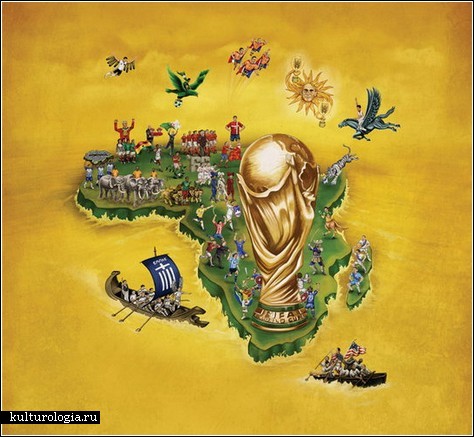 Футбольные фрески. В преддверии Чемпионата Мира по футболу