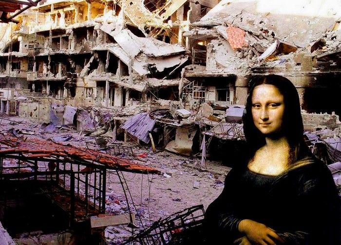 Ужасы гражданской войны в Сирии в работах Тамама Аззама (Tammam Azzam)