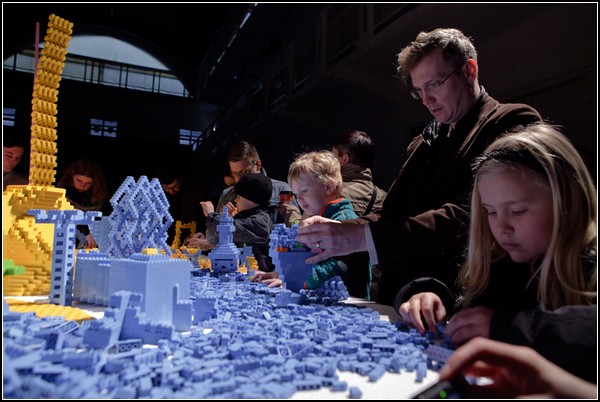 Архитектурная LEGO-мастерская в музее Рейкьявика
