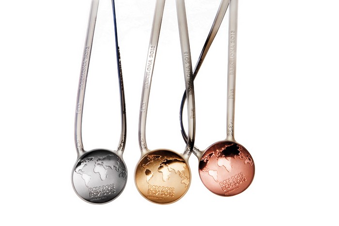 Медали Чемпионата мира по плаванию от дизайнерской студии Lagranja