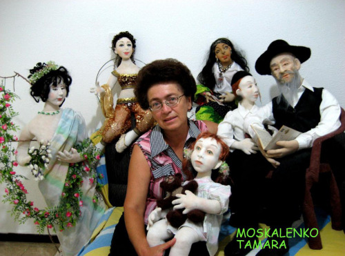 Я и мои мягкие куклы (скульптурный текстиль)