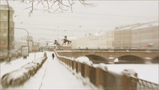 Зимний Петербург глазами фотографа MarinaAn.