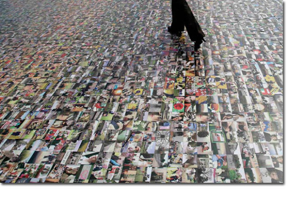 Самый большой фотоальбом в мире: гигантская мозаика  от  Helen Marshall