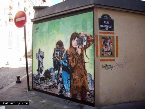 Одна голова хорошо, а две лучше: street art от французско-австрийского тандема Jana and Js.