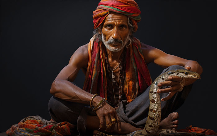 Заклинатели змей в Индии / Изображение novate.ru