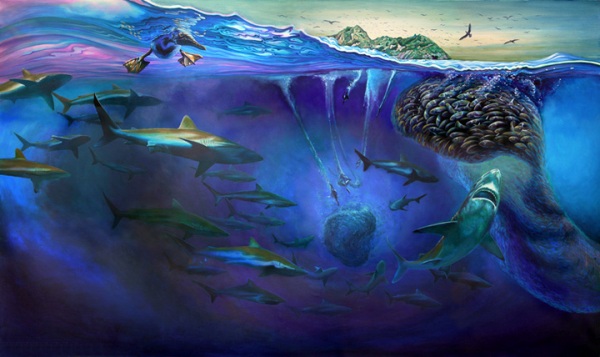 В Краснодаре появилась новая граффити-картина «Подводный мир» | Югополис