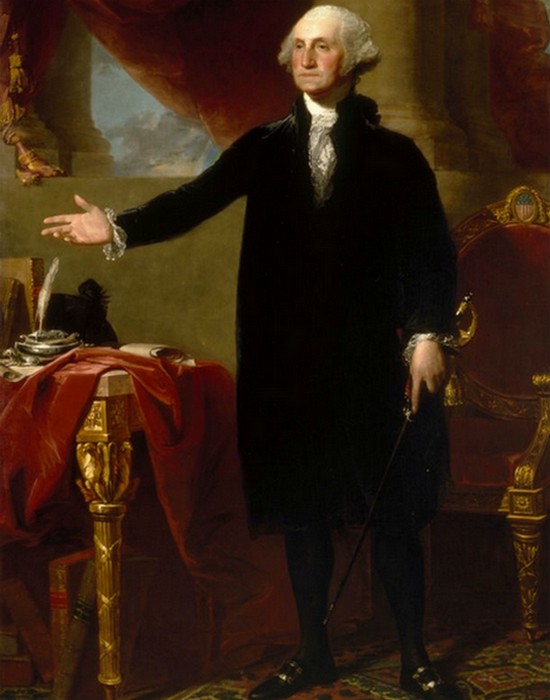 Отец-основатель США Джордж Вашингтон.