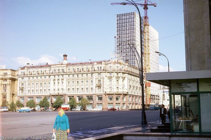 1968 год. Заканчивают строительство Интуриста.