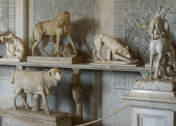 Музеи Ватикана: «Зал животных».