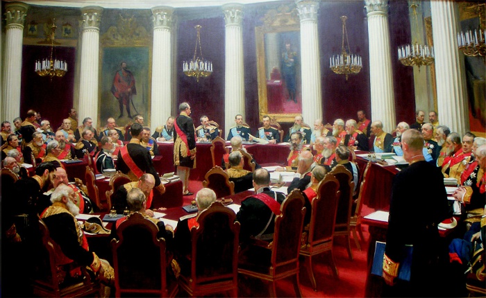 И.Е.Репин. «Торжественное заседание Государственного совета» (1903)
