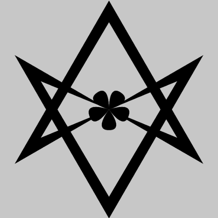 Символ религиозное течение Кроули Телема. 