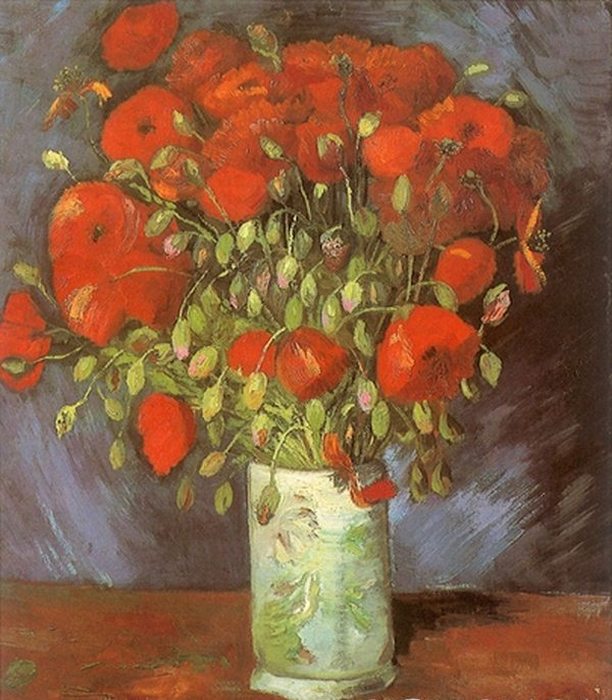 Ван Гог. Натюрморт с цветами.