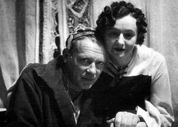 Foto di Bulgakov con la moglie