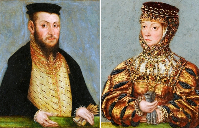 Сигизмунд II Август и Барбара Радзивилл