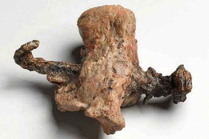 Религиозный артефакт: кость с распятия.