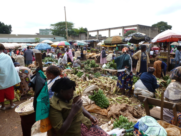 Кенийский рынок.
