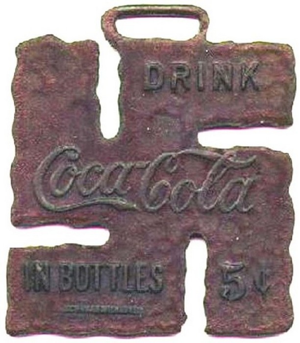 Брелок компании Coca-cola.