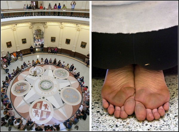 Практика медитации в законодательном собрании Техаса