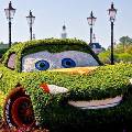 В Киеве покажут автомобили из зелени и фаер-шоу