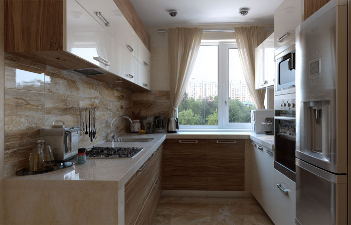 Встроенная вытяжка в малогабаритной кухне: выбор и установка компактных решений