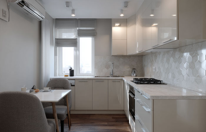 Встроенная вытяжка в малогабаритной кухне: выбор и установка компактных решений