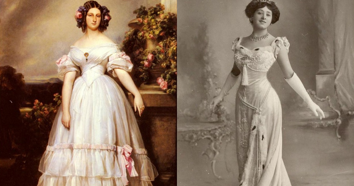 Девушки 20 века в платьях