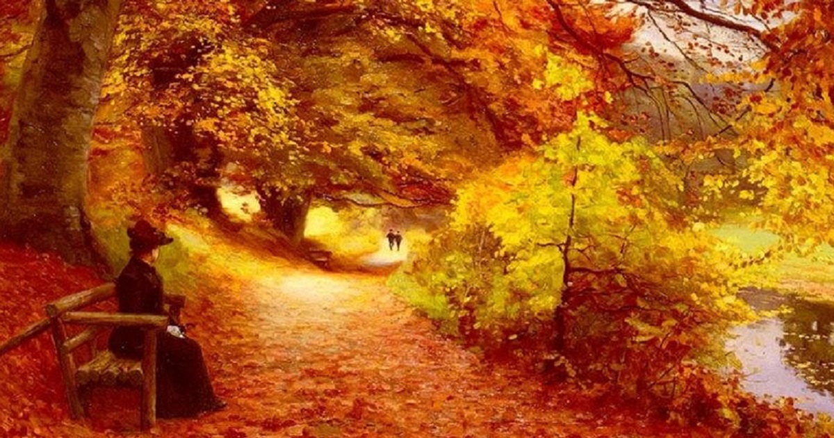 Осень в живописи художников