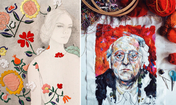 Не только крестики и гладь: 6 художниц, превративших обыкновенную вышивку в современное искусство 