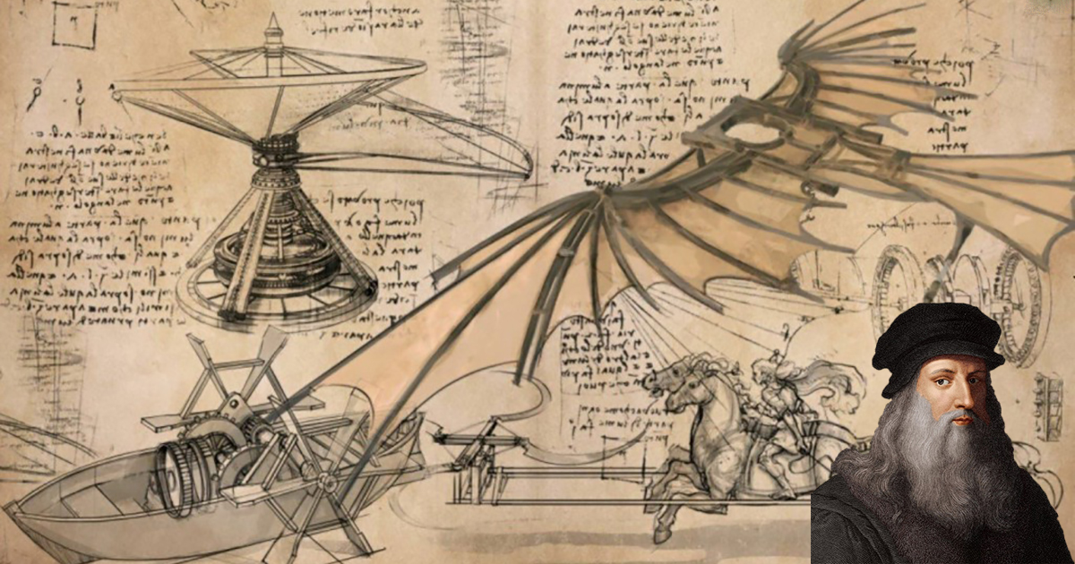 Helicoptero de leonardo da vinci