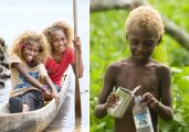 Ученые раскрыли секрет светлых волос темнокожих жителей островов в Океании: европейцы ни при чем